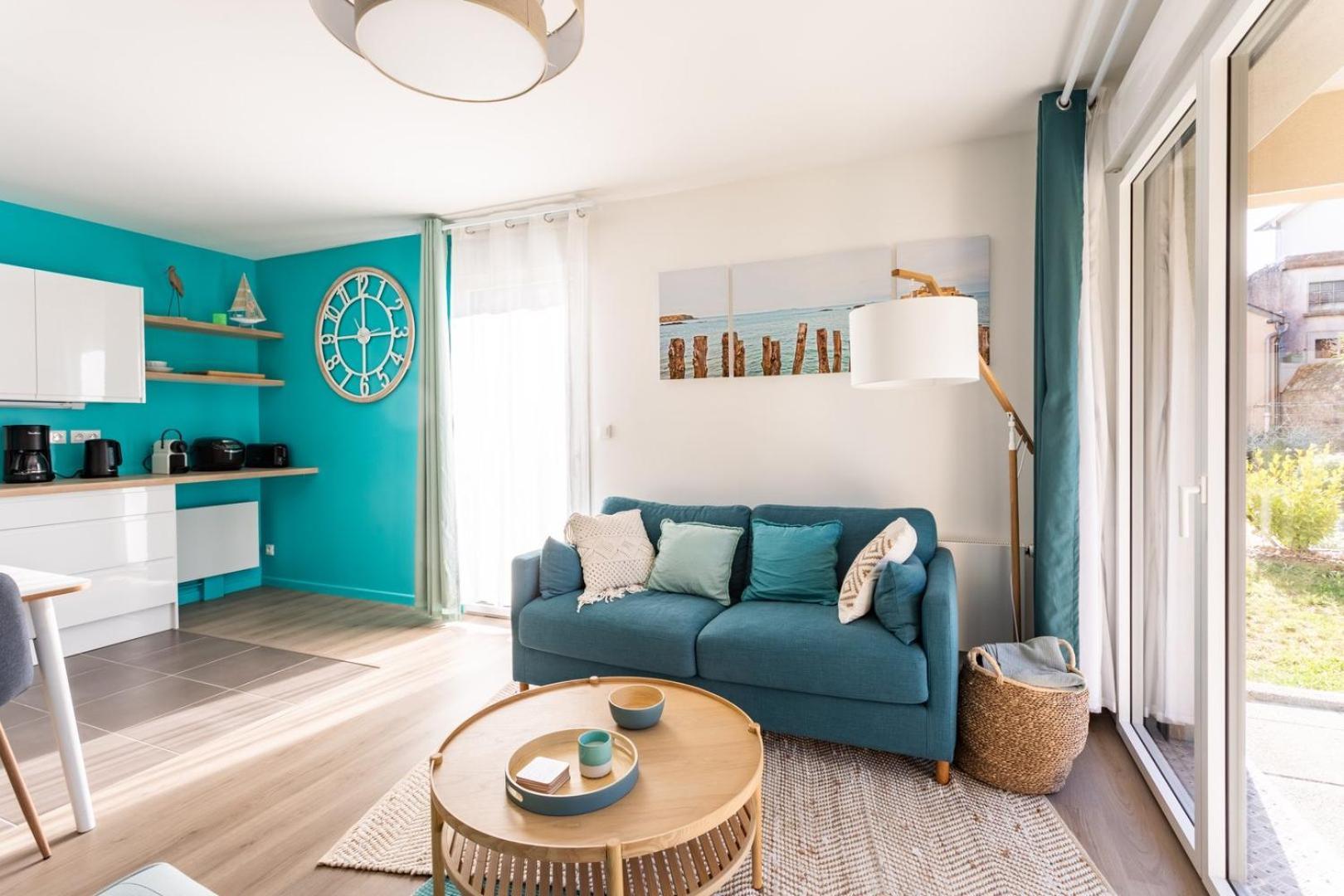 Le Celadon - Joli T3 Moderne - 2 Chambres Avec Cancale Luaran gambar