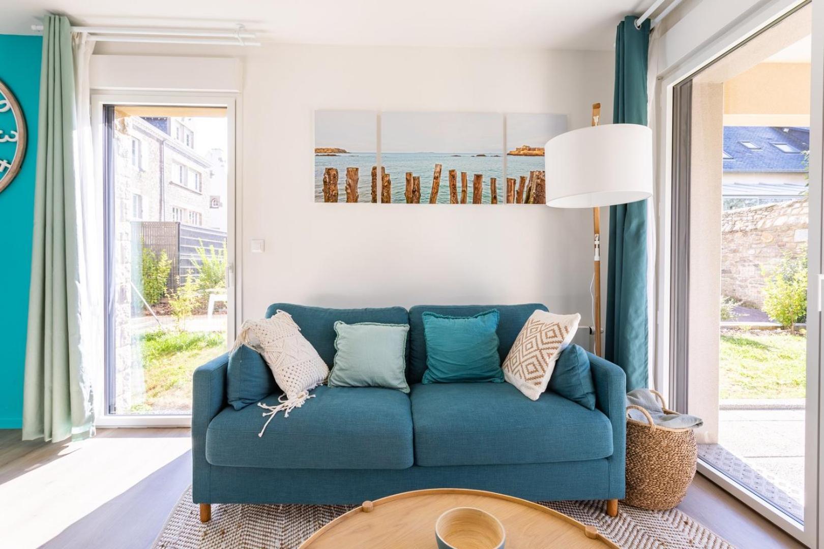 Le Celadon - Joli T3 Moderne - 2 Chambres Avec Cancale Luaran gambar